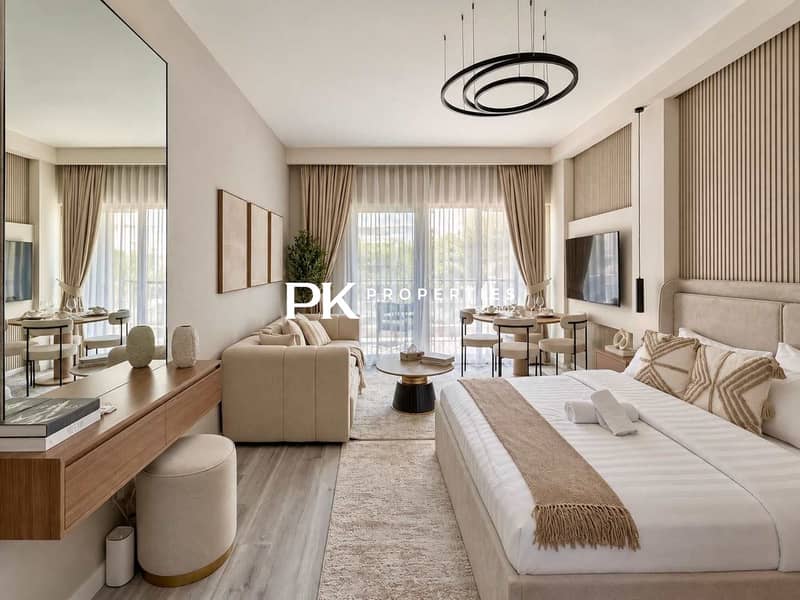 3 Stylish Upgraded Studio with Balcony in The Greens l Pool a