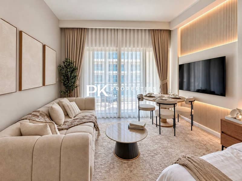 8 Stylish Upgraded Studio with Balcony in The Greens l Pool a