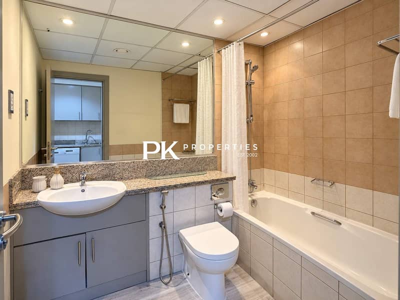15 Stylish Upgraded Studio with Balcony in The Greens l Pool a