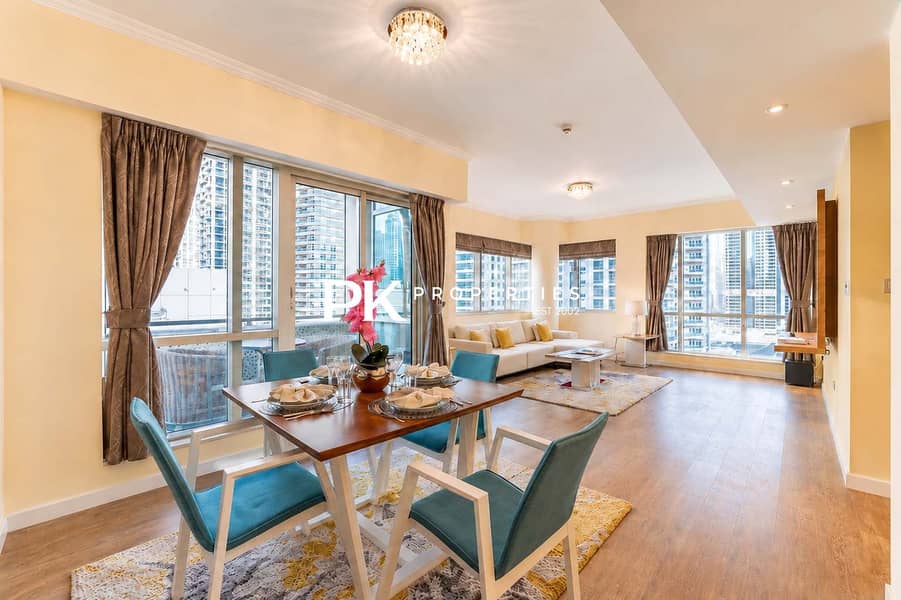 3 Dubai Marina 1BR Apartment with Gym & Pool