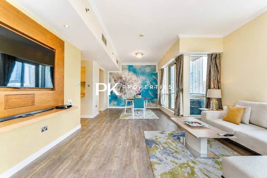 7 Dubai Marina 1BR Apartment with Gym & Pool
