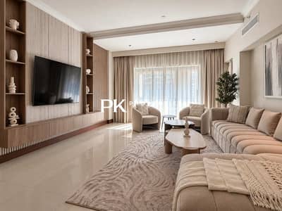 朱美拉棕榈岛， 迪拜 1 卧室公寓待租 - Newly Renovated Partical Sea View 1B Near Park