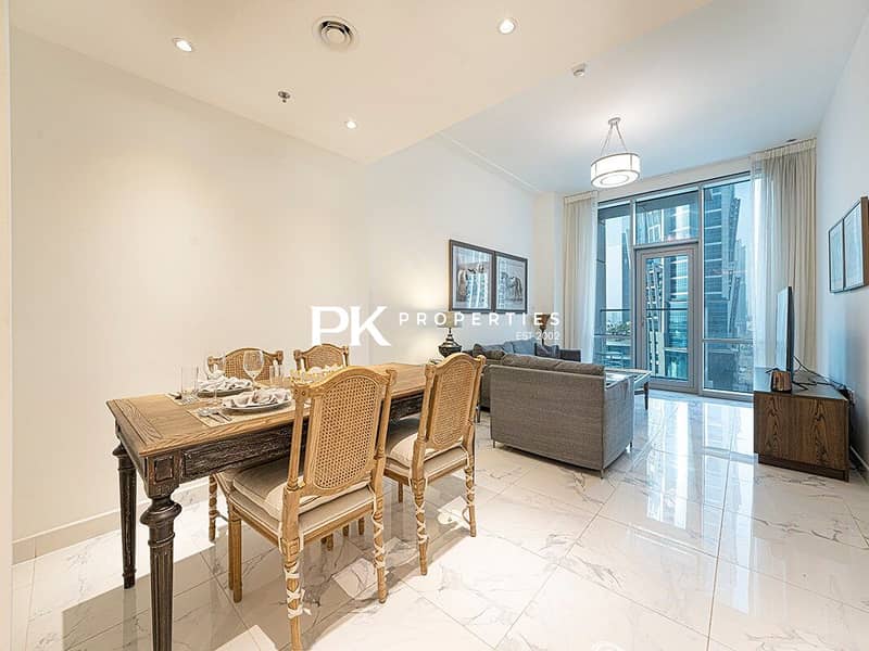 7 Noora Tower 1 BR: Canal Views & Pool Access