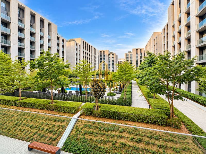 FULLY FURNISHED 1 BHK HOME WITH FULL POOL VIEW AT TIRAZ, ALJADA | AED 59K FULLY FURNISHED 1 BHK HOME WITH FULL POOL VIEW AT TIRAZ, ALJADA | AED 59K