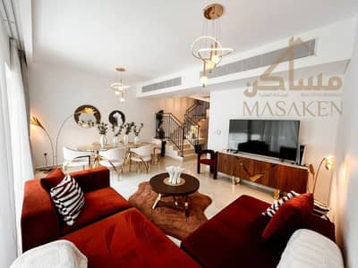 3 Cпальни Вилла в аренду в Дамак Хиллс 2, Дубай - Sitting & Dinning Salon. jpg 3 Cпальни Вилла в аренду в Дамак Хиллс 2, Дубай - Sitting & Dinning Salon. jpg