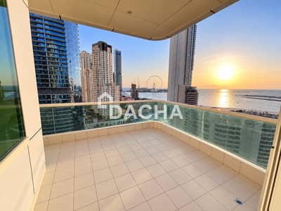 2 Bedroom Flat for Rent in Dubai Marina, Dubai - Full Sea View | High Floor | 6 cheques