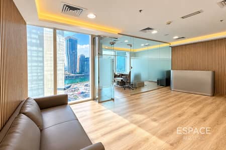 Office for Rent in Business Bay, Dubai - Fitted & Furnished Office | Glass Partitions | Canal Views Office for Rent in Business Bay, Dubai - Fitted & Furnished Office | Glass Partitions | Canal Views