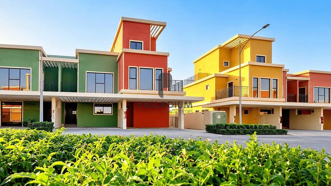 Casa adosada en DAMAC Lagoons,Portofino, 3 dormitorios, 134990 AED - 17033142 Casa adosada en DAMAC Lagoons,Portofino, 3 dormitorios, 134990 AED - 17033142