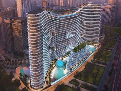 2 Schlafzimmer Wohnung zum Verkauf in Business Bay, Dubai - aquarise-exterior-5. jpg 2 Schlafzimmer Wohnung zum Verkauf in Business Bay, Dubai - aquarise-exterior-5. jpg