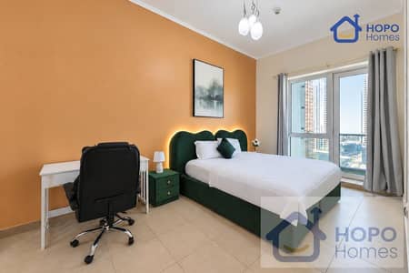 芭莎综合社区（Tecom）， 迪拜 2 卧室公寓待租 - Master Room 2. png