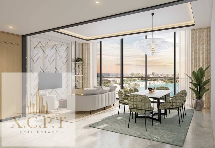 6 AZIZI VENICE LIVING AND DINING VIEW. jpg