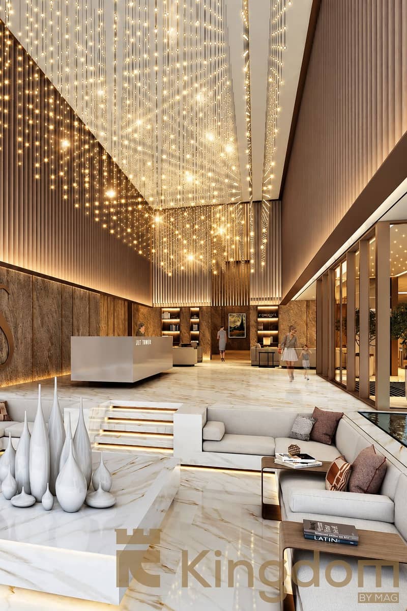 5 JLT Tower Luxury Lobby with Cascading Lights. png