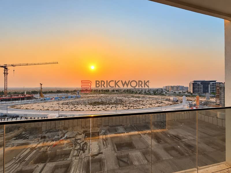 13 Golden Sunset Over Urban Construction. png