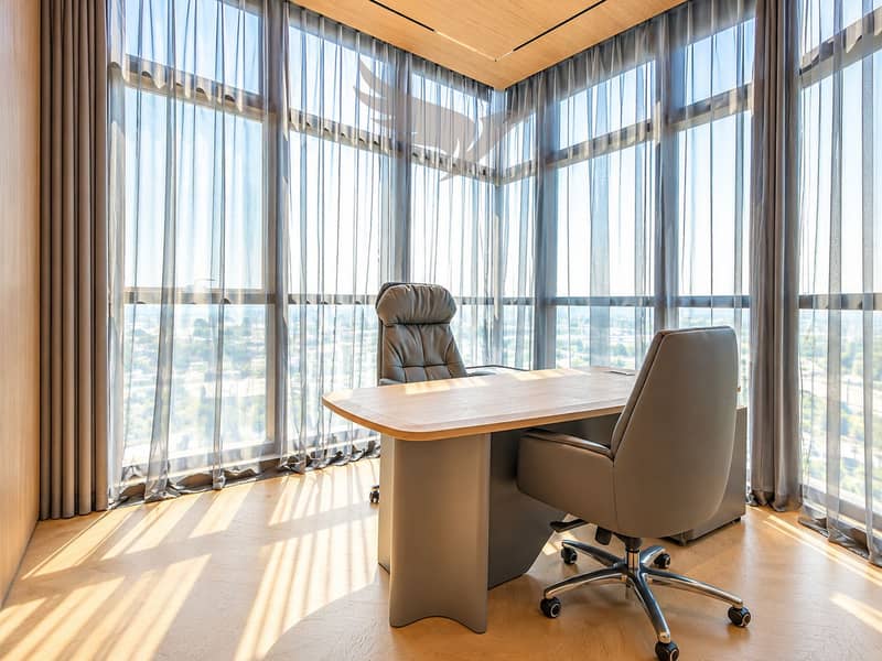 7 Premium Finishes | Ready Office | 2 Parking