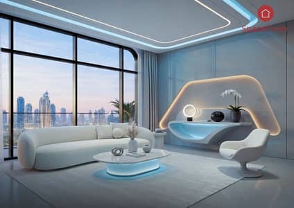 1 Camera Appartamento in vendita a Downtown Jebel Ali, Dubai - living. webp 1 Camera Appartamento in vendita a Downtown Jebel Ali, Dubai - living. webp