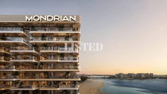 阿尔马扬岛， 拉斯海玛 单身公寓待售 - 位于阿尔马扬岛，Mondrian Al Marjan Beach Residences 的公寓 1650000 AED - 17037318