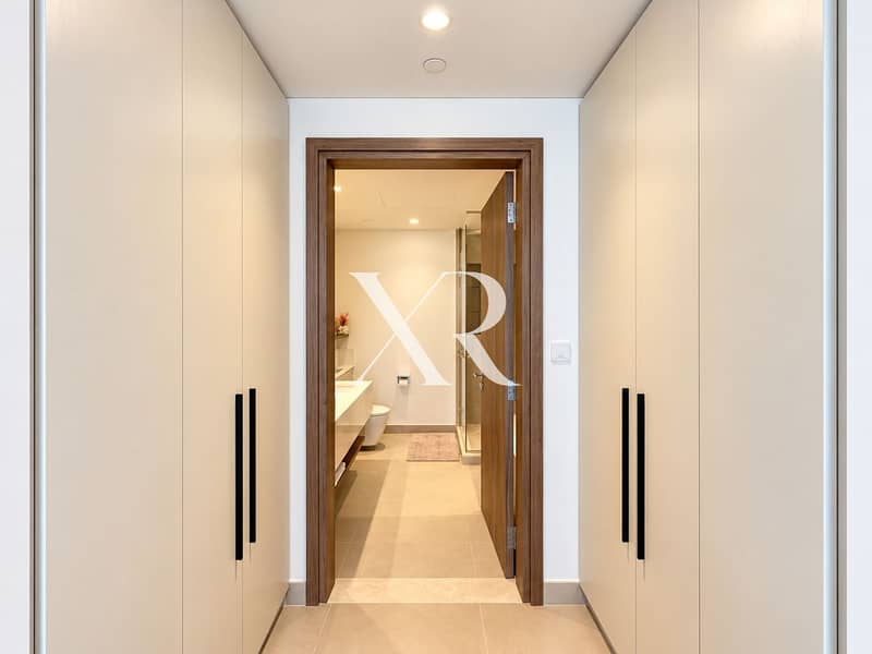 11 Warm Modern Hallway to Bathroom. png