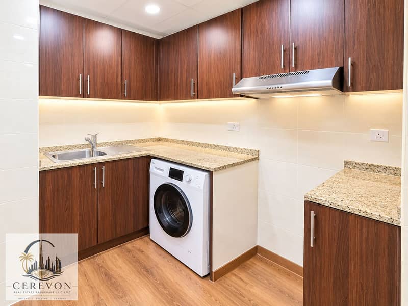 3 Modern Walnut Kitchen-Laundry Corner. png