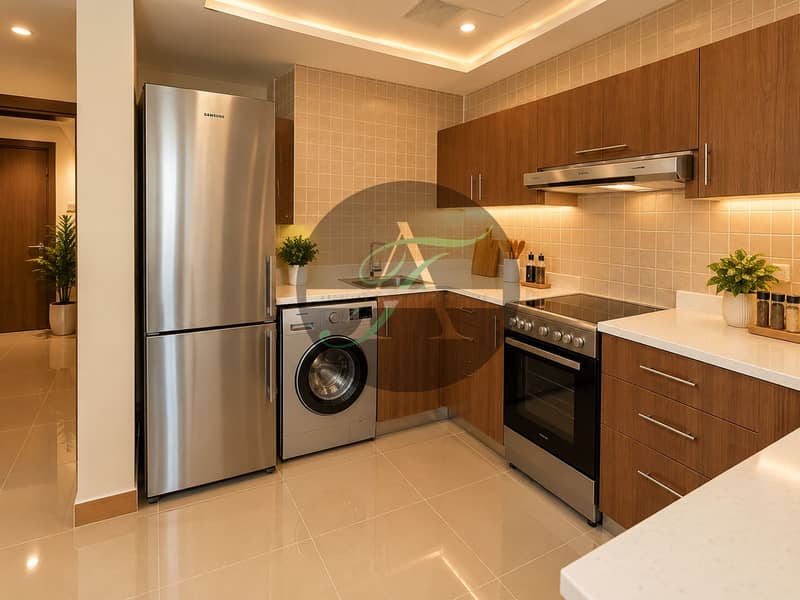 7 Warm Modern L-Shaped Kitchen. png