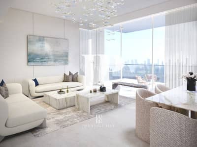شقة 2 غرفة نوم للبيع في جزر دبي، دبي - 04 3-Bedroom - living dining (1). jpg