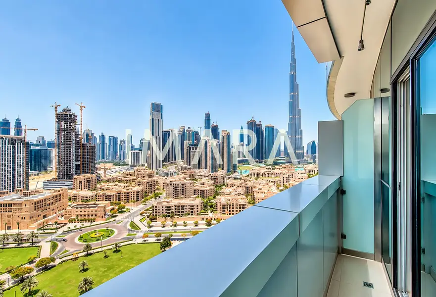 Burj Khalifa View | Furnished Studio | Vacant