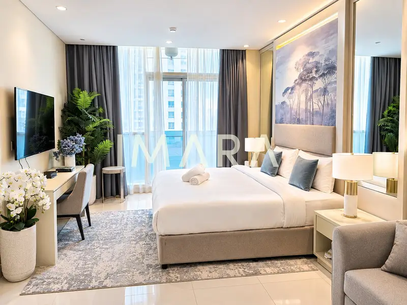 Burj Khalifa View | Furnished Studio | Vacant