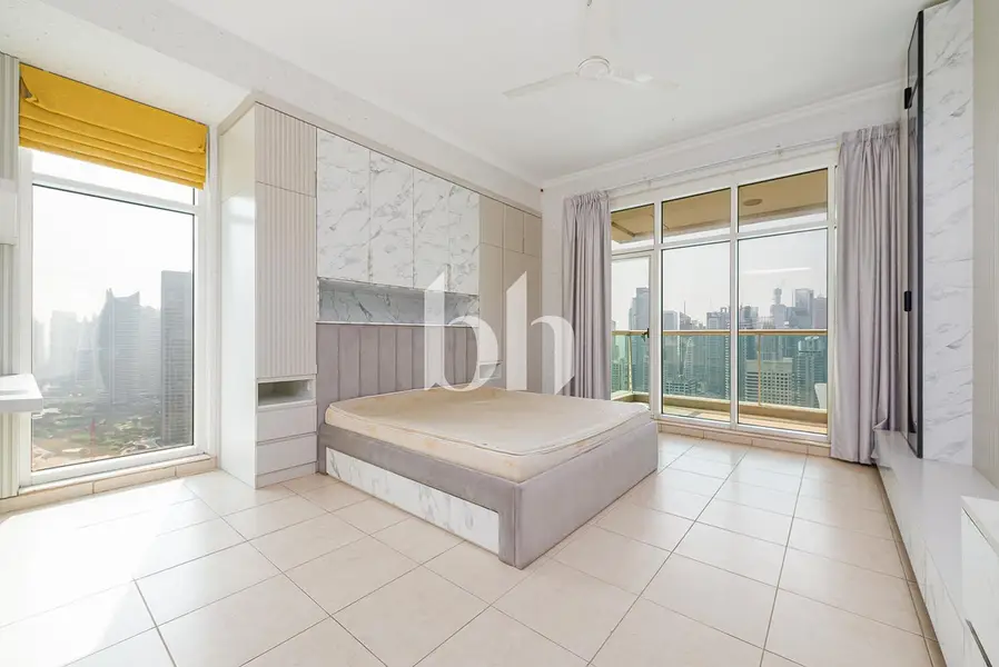 High Floor | Furnished | Maids Room | 3 Parkings.