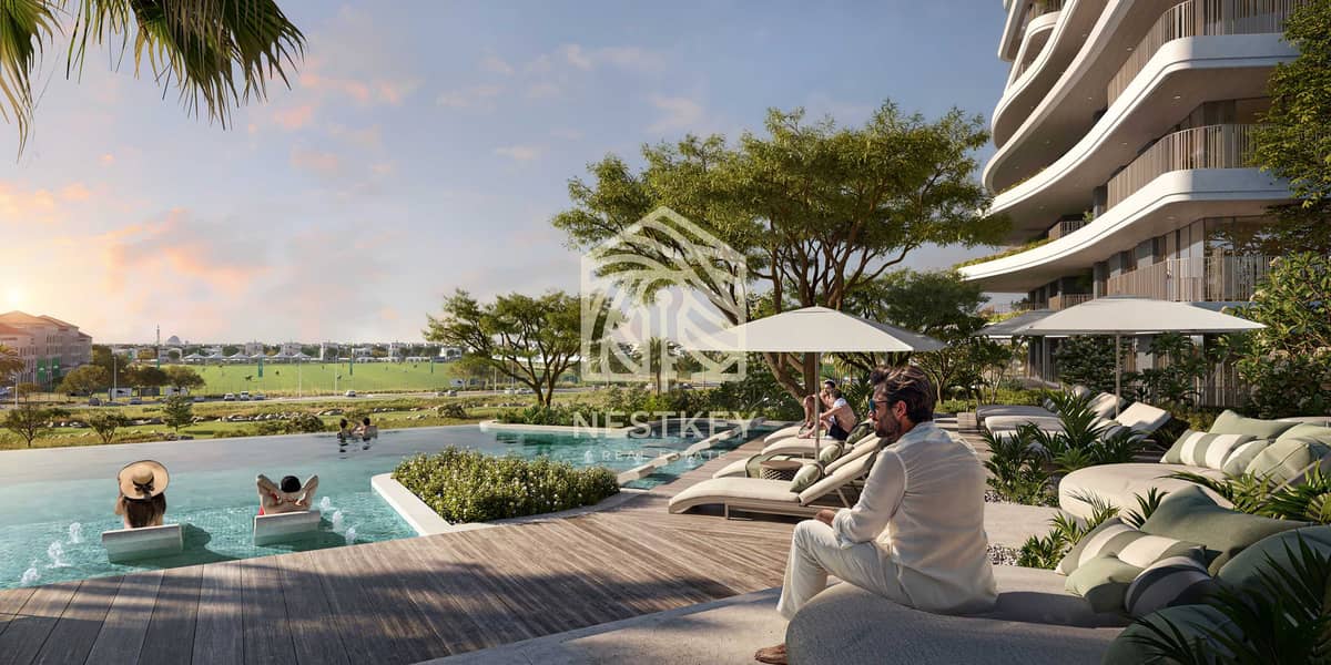 Aldar Haven 1BR | Amenities & Villa View