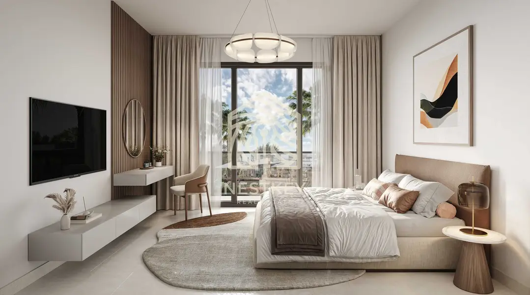 Aldar Haven 1BR | Amenities & Villa View