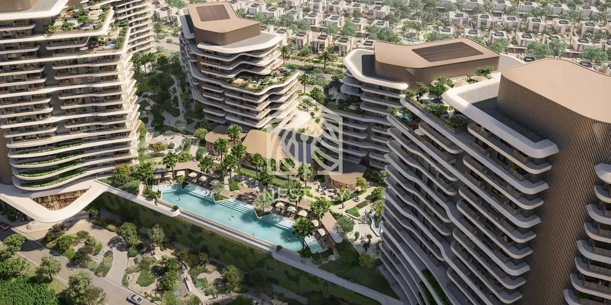 Aldar Haven 1BR | Amenities & Villa View