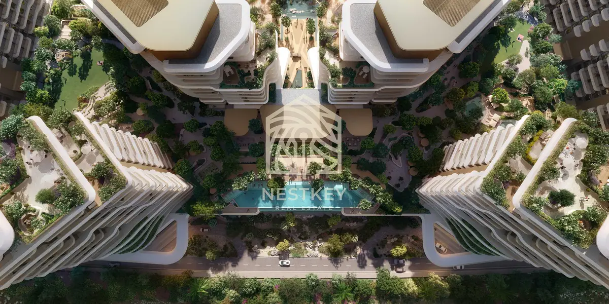 Aldar Haven 1BR | Amenities & Villa View
