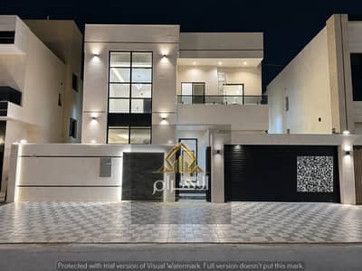 5 Camere Villa in vendita a Al Helio, Ajman - فيلا عصرية مضاءة ليلاً (1). jpg