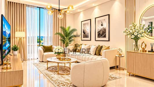 Studio zum Verkauf in International City Phase 2 (Warsan 4), Dubai - Elegant Cream and Gold Living Room. png Studio zum Verkauf in International City Phase 2 (Warsan 4), Dubai - Elegant Cream and Gold Living Room. png