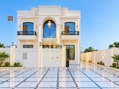 5 Slaapkamers Villa te Koop in Al Zahya, Ajman - batch_فيلا فاخرة بواجهة كلاسيكية ومعاصرة. png