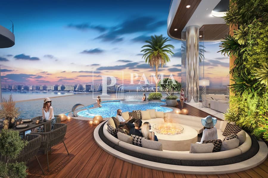 2 Damac Bay 2 - Balcony Shot View 2 (Custom). jpg