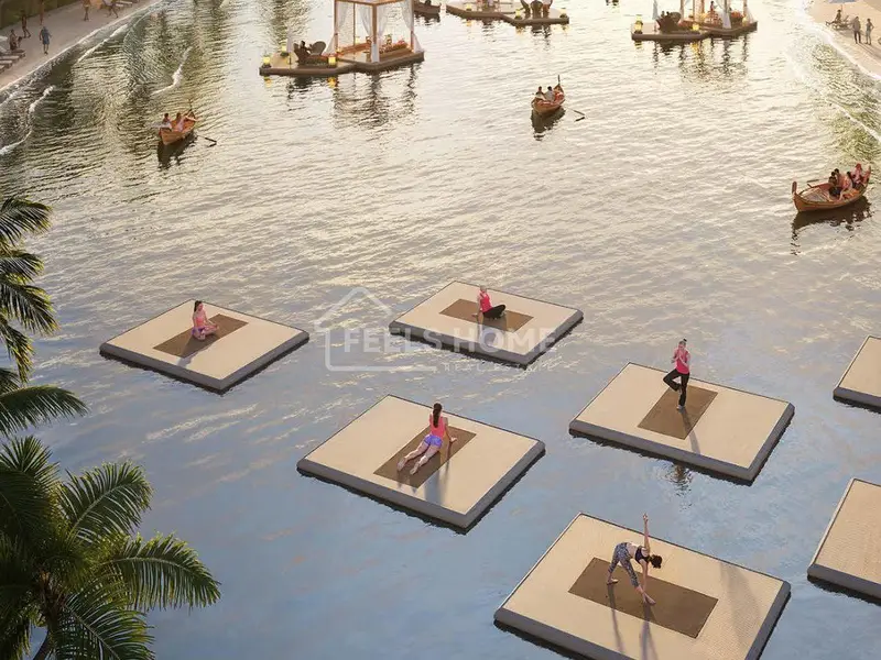 Exquisite 4BR Townhouse | Lagoon Views | Resort Living | Fiji 1 at Damac Islands