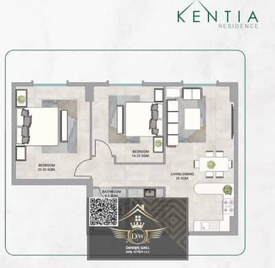 2 Bedroom Apartment for Rent in Ajman Uptown, Ajman - WhatsApp Image 2026-10-31 at 4.13. 55 PM. jpeg