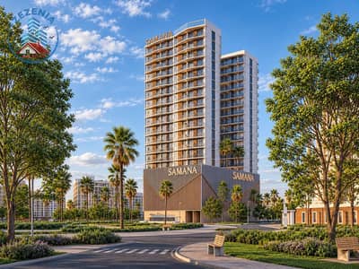 1 Schlafzimmer Wohnung zum Verkauf in International City Phase 2 (Warsan 4), Dubai - Sunlit Samana Residential Tower Complex. png 1 Schlafzimmer Wohnung zum Verkauf in International City Phase 2 (Warsan 4), Dubai - Sunlit Samana Residential Tower Complex. png