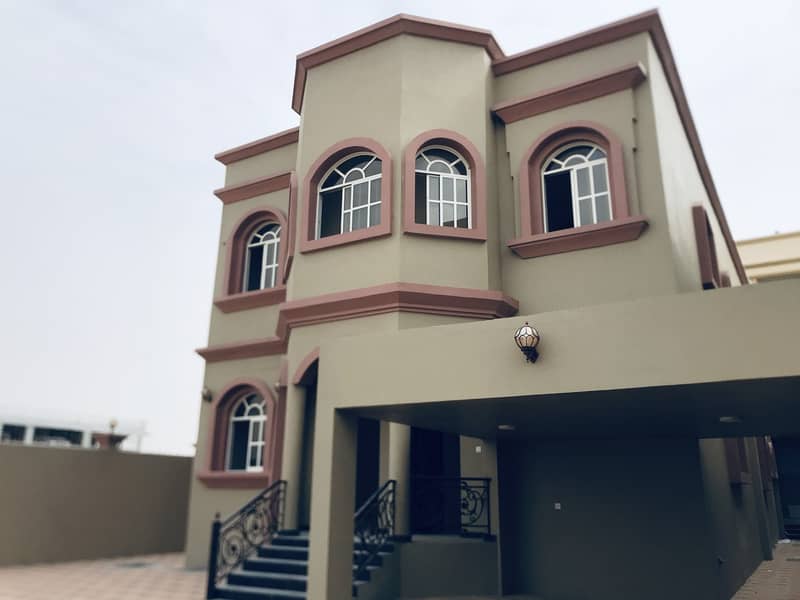 hot deal New Villa with big space For Sale In Ajman Two Floors High Quality finish and good Location