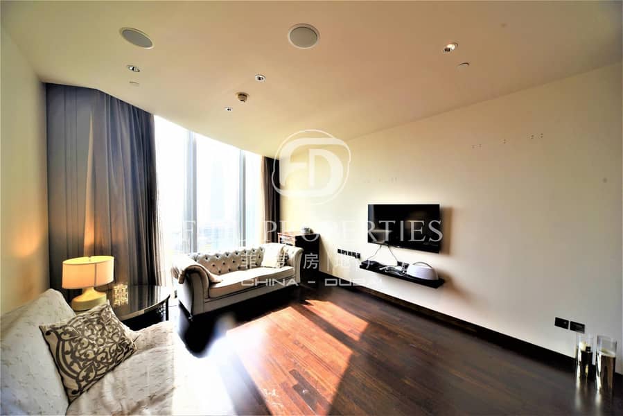 Unfurnished | 1 BR | High Floor | Opera View