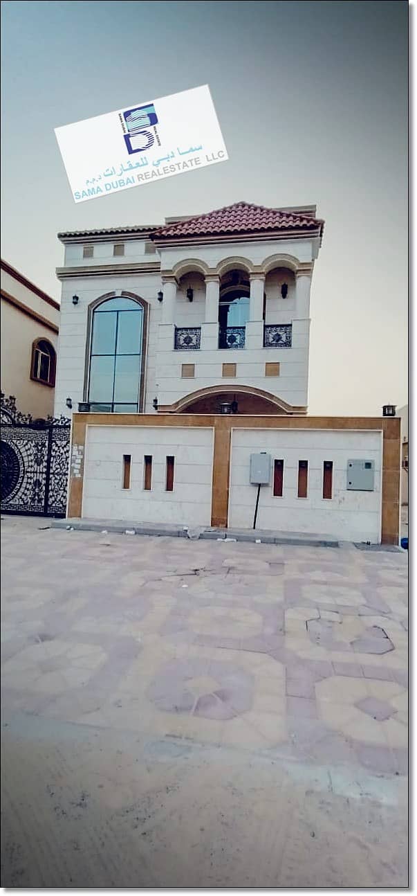 Villa for rent in Al Muwaihat, first inhabitant, very excellent, electricity, central air conditioner, excellent location