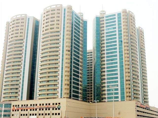 office Big size in Horizon tower for sale 1297sqft with partition with parking in ajman office Big size in Horizon tower for sale 1297sqft with partition with parking in ajman