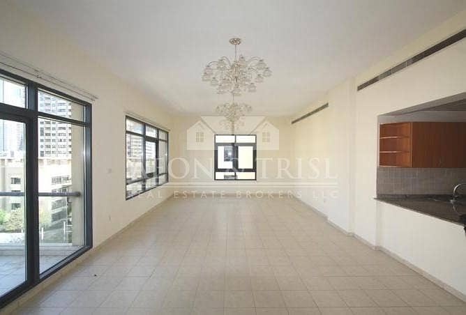Spacious ideal home 2BR+Study Pool view