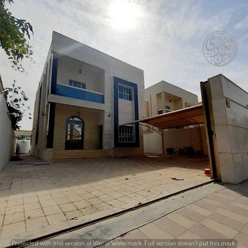 Less than your home rent luxury villa water, electricity and air conditioners finishing supper deluxe location in Al-Muwaihat 3