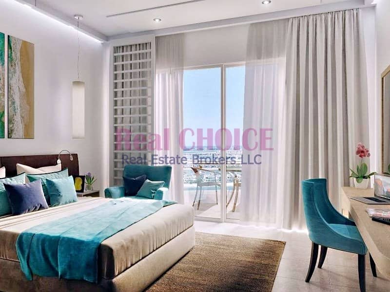 Amazing View Of 1 BR Hotel Apartment|Furnished