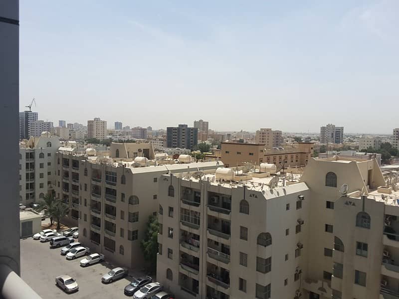 City Towers: AC Free, 2 Bed Hall near Safeer Mall at Sh. Khalifa Road