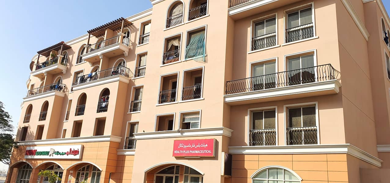 READY TO MOVE ONE BED ROOM APARTMENT IN PRIME RESIDENCY WITH BALCONY ONLY 31,000 BY 4 PAYMENTS