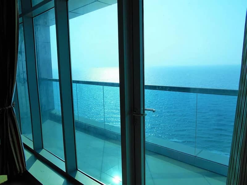 2 BHK for rent in cornice tower full sea view