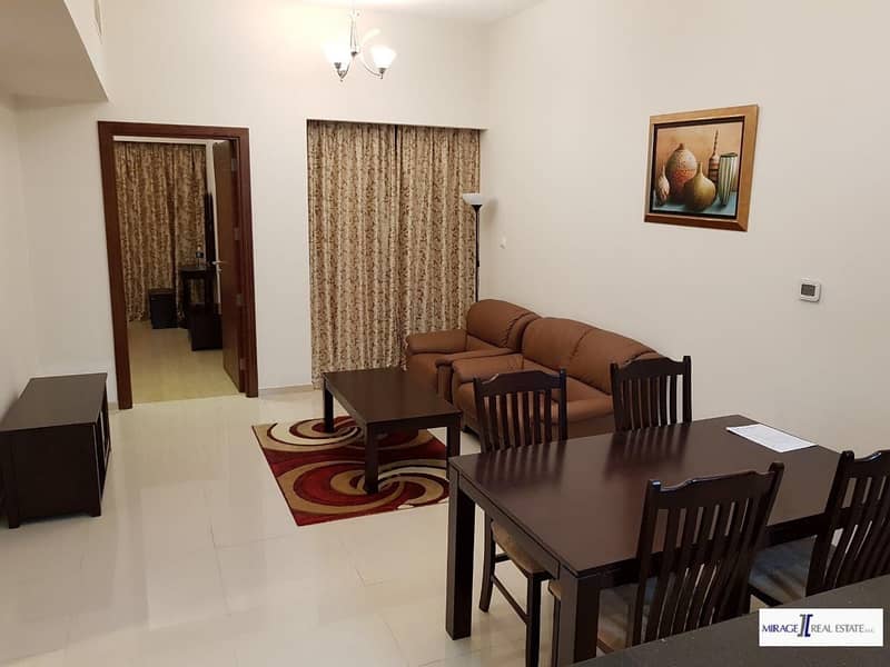 Furnished One Bed Room For Rent In Elite Residence 8 Dubai Sports City