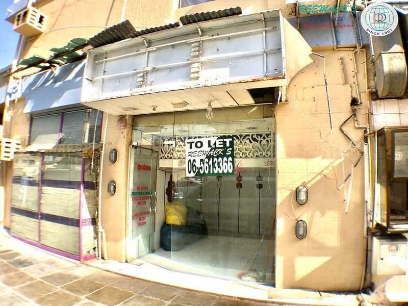 3 DIFFERENT SIZE SHOPS IN AL MAREEJAH AREA